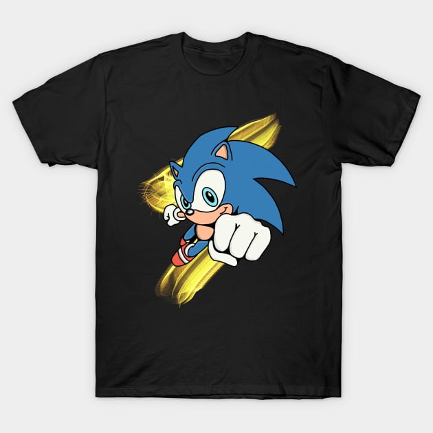 Ultimate Flash Sonic by kuh T-Shirt by Rohman1610